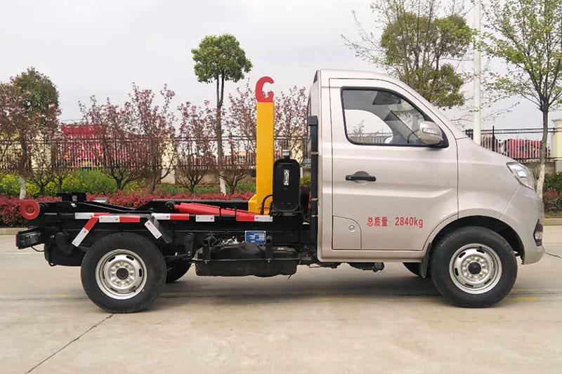 （藍牌）長安勾臂垃圾車（單輪）（3方）