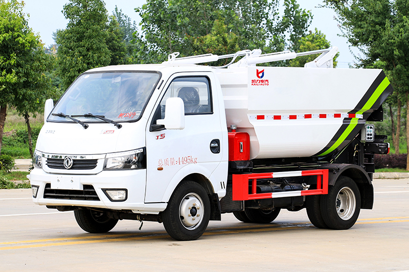 東風(fēng)途逸無泄漏后裝掛桶垃圾車（3方）