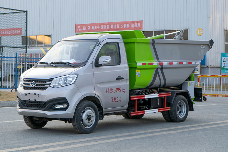 長安（后雙輪）無泄漏后裝掛桶垃圾車(4方)