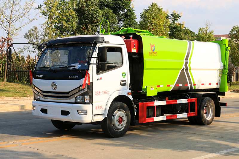 東風(fēng)大多利卡側(cè)裝壓縮垃圾車（10方）
