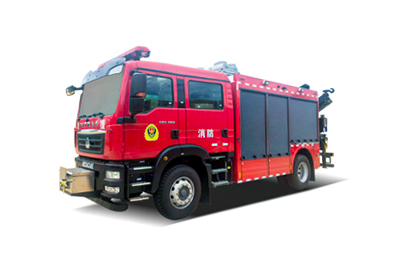 汕德卡單橋搶險(xiǎn)救援消防車
