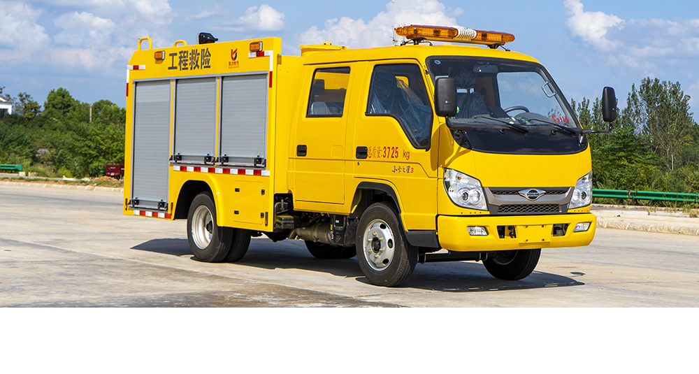小卡之星3雙排消防灑水車圖6