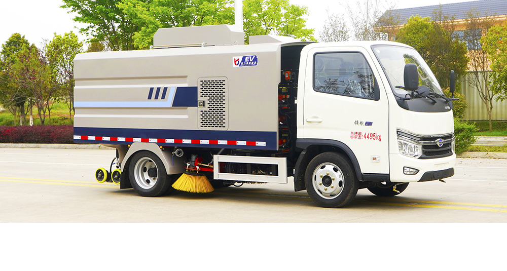 福田領航S1純電洗掃車圖4
