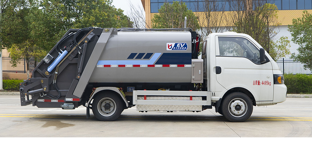 江淮凱達(dá)i3純電動(dòng)壓縮式垃圾車圖3