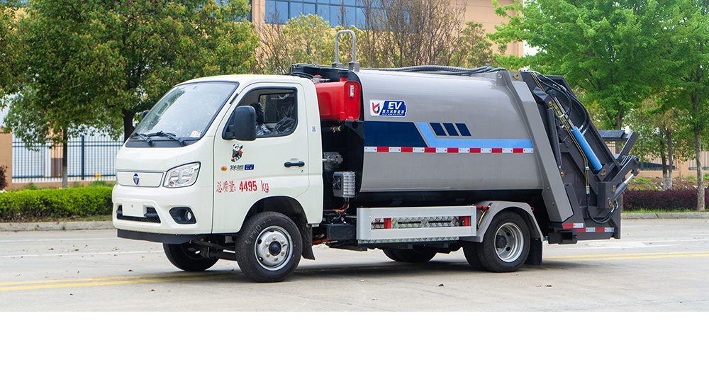 祥菱M2純電動(dòng)壓縮式垃圾車圖2