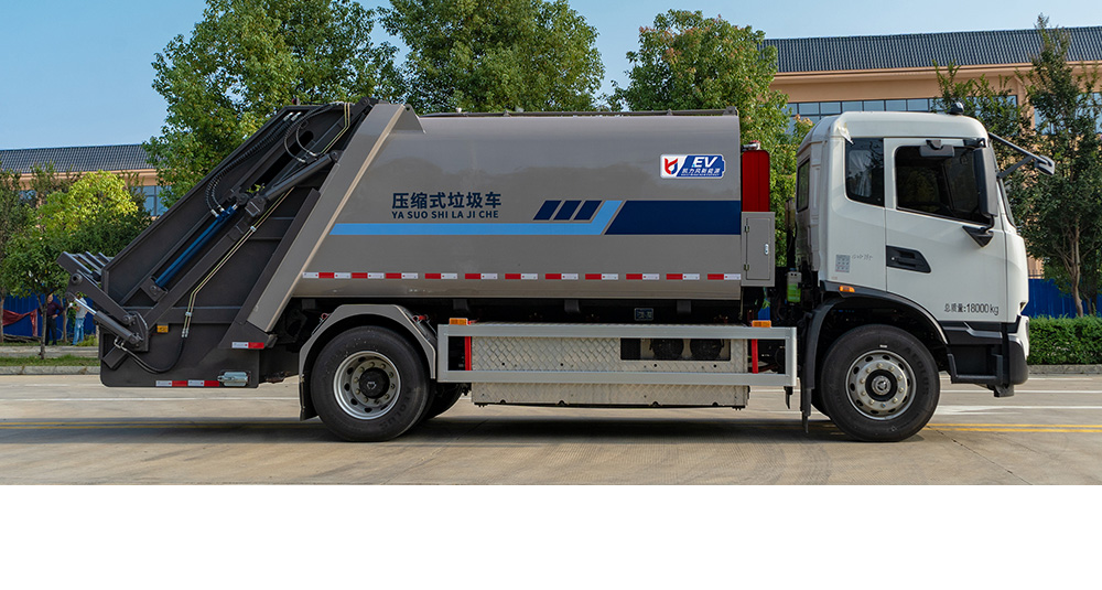 東風(fēng)天錦純電壓縮式垃圾車圖5