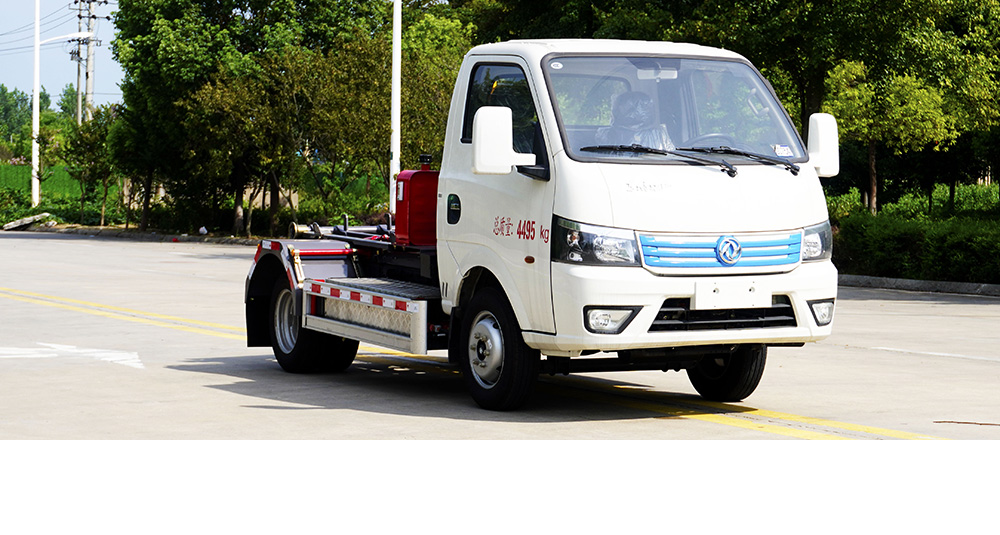 東風華神純電車廂可卸式垃圾車圖1
