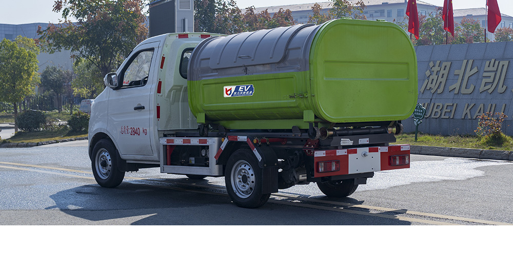 長(zhǎng)安純電車(chē)廂可卸式垃圾車(chē)圖3