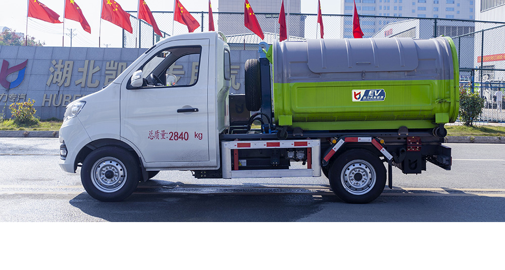 長(zhǎng)安純電車(chē)廂可卸式垃圾車(chē)圖5