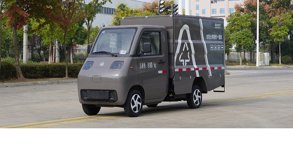 活越神童純電密封式桶裝垃圾車圖2