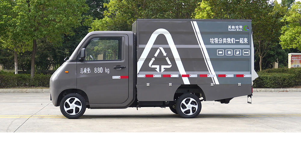 活越神童純電密封式桶裝垃圾車圖4