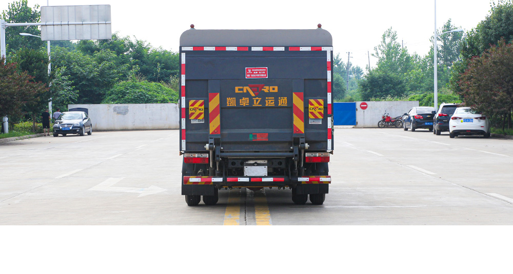 東風凱普特純電密封式桶裝垃圾車圖6