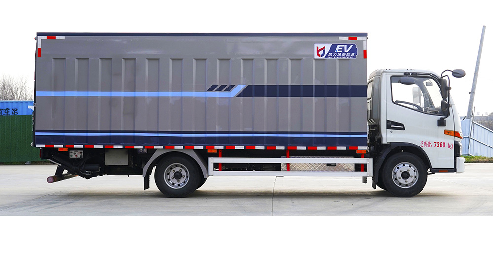 江淮駿鈴純電密封式桶裝垃圾車圖5