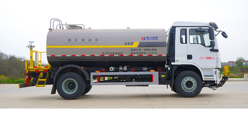陜汽德龍L3000灑水車圖5