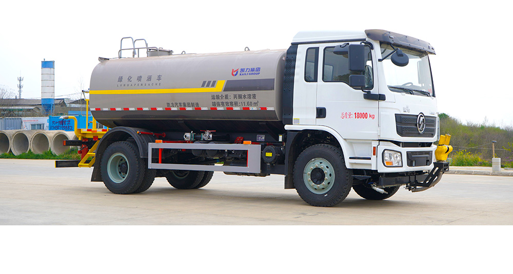 陜汽德龍L3000灑水車圖1