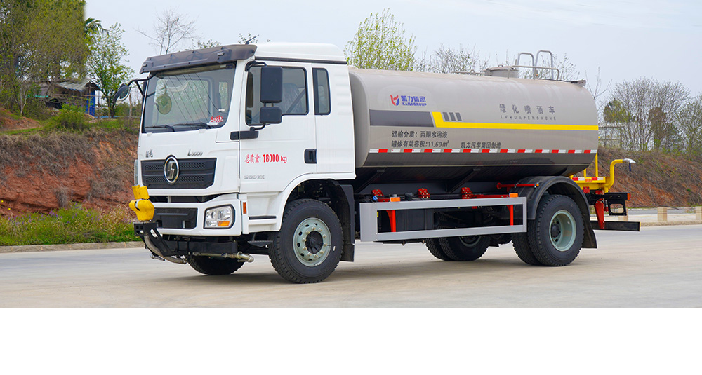 陜汽德龍L3000灑水車圖2