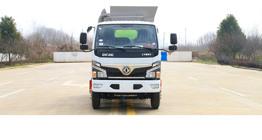 東風(fēng)D6圓罐餐廚式垃圾車圖7
