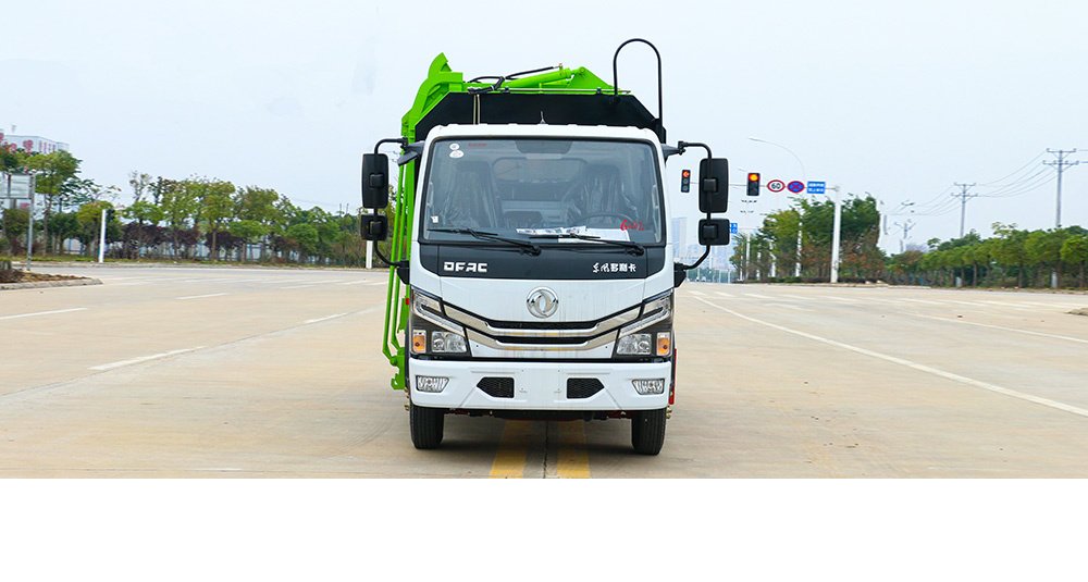 東風(fēng)D6自裝卸式垃圾車(chē) 側(cè)裝圖7