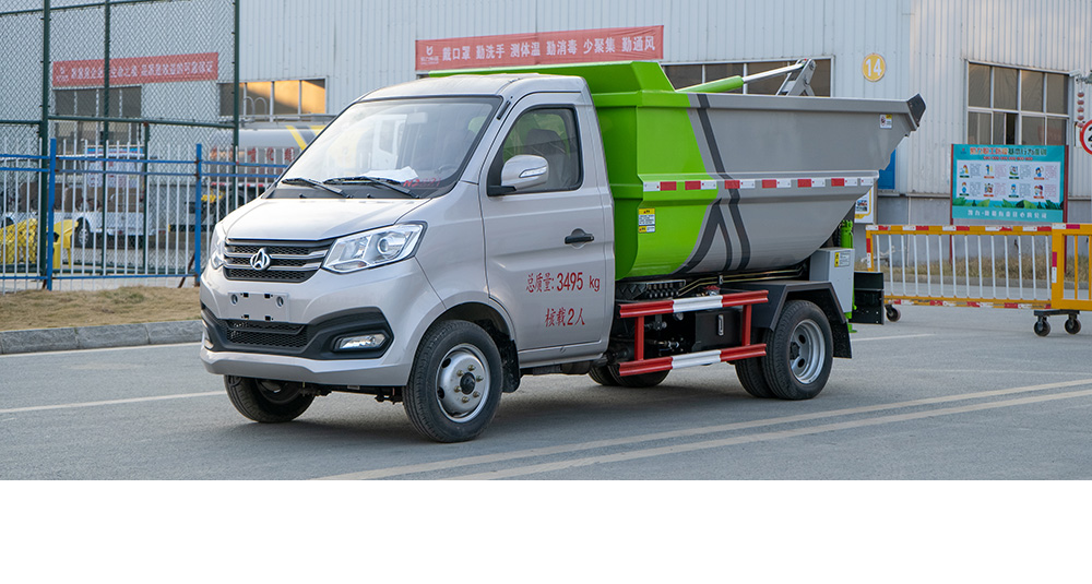 長安自裝卸式垃圾車 后裝圖2