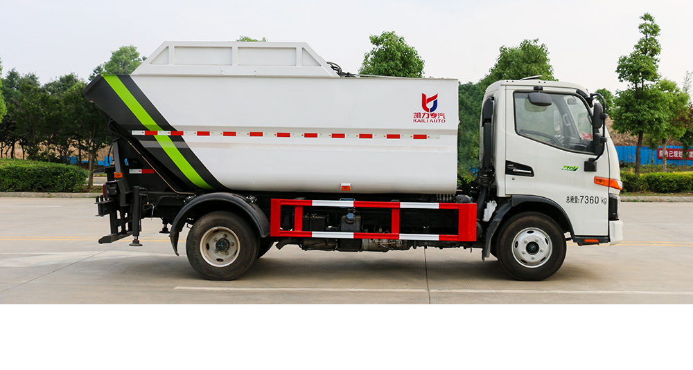 駿鈴V3自裝卸式垃圾車 后裝圖5
