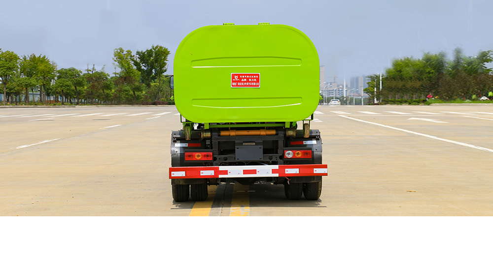 祥菱V1汽油3方車廂可卸式垃圾車圖8
