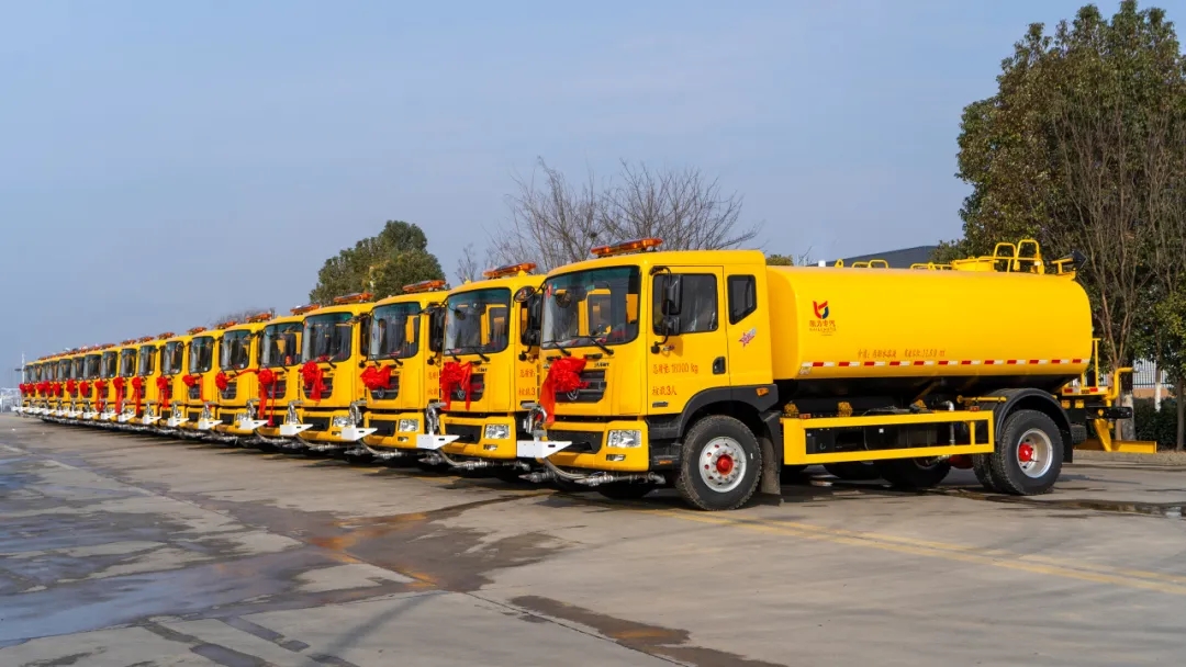 【批量發(fā)車】凱力風—東風多利卡D9灑水車