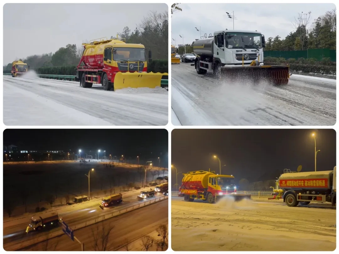 “雪”戰(zhàn)到底！凱力集團再次開啟加速除雪模式，高速+市區(qū)雙保暢！