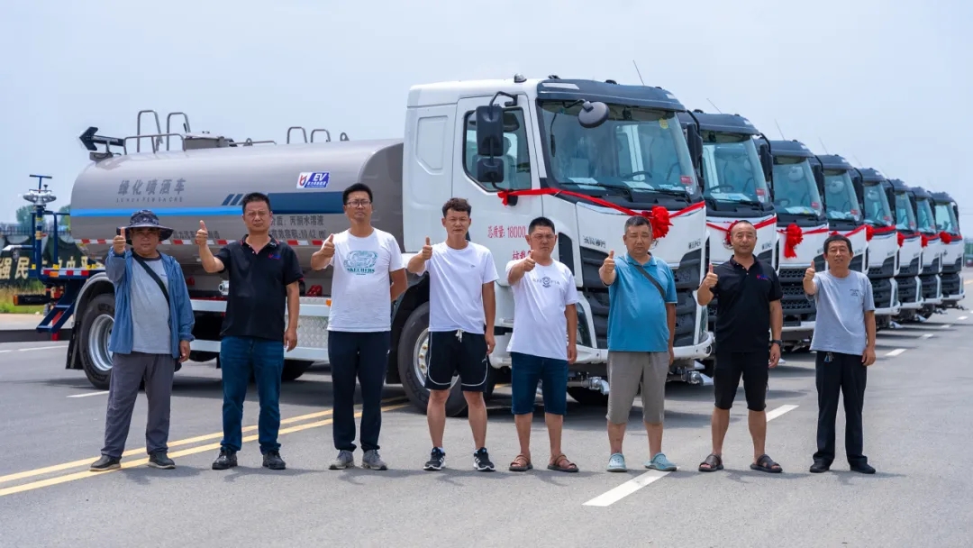 【新能源批量】發(fā)車！凱力風(fēng)新能源為河北環(huán)衛(wèi)電動化按下“加速鍵”！